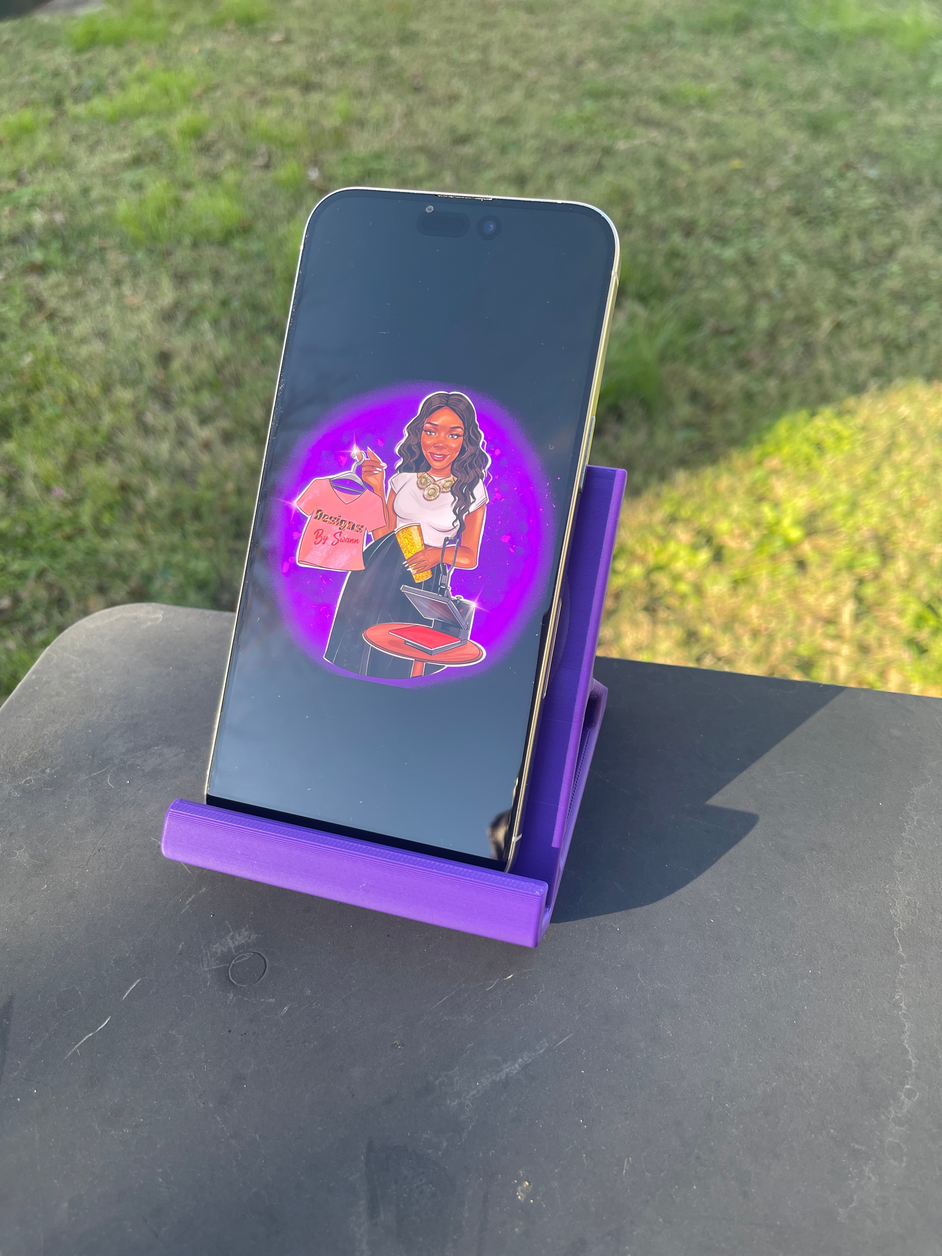 Custom 3D Printed Phone Holder
