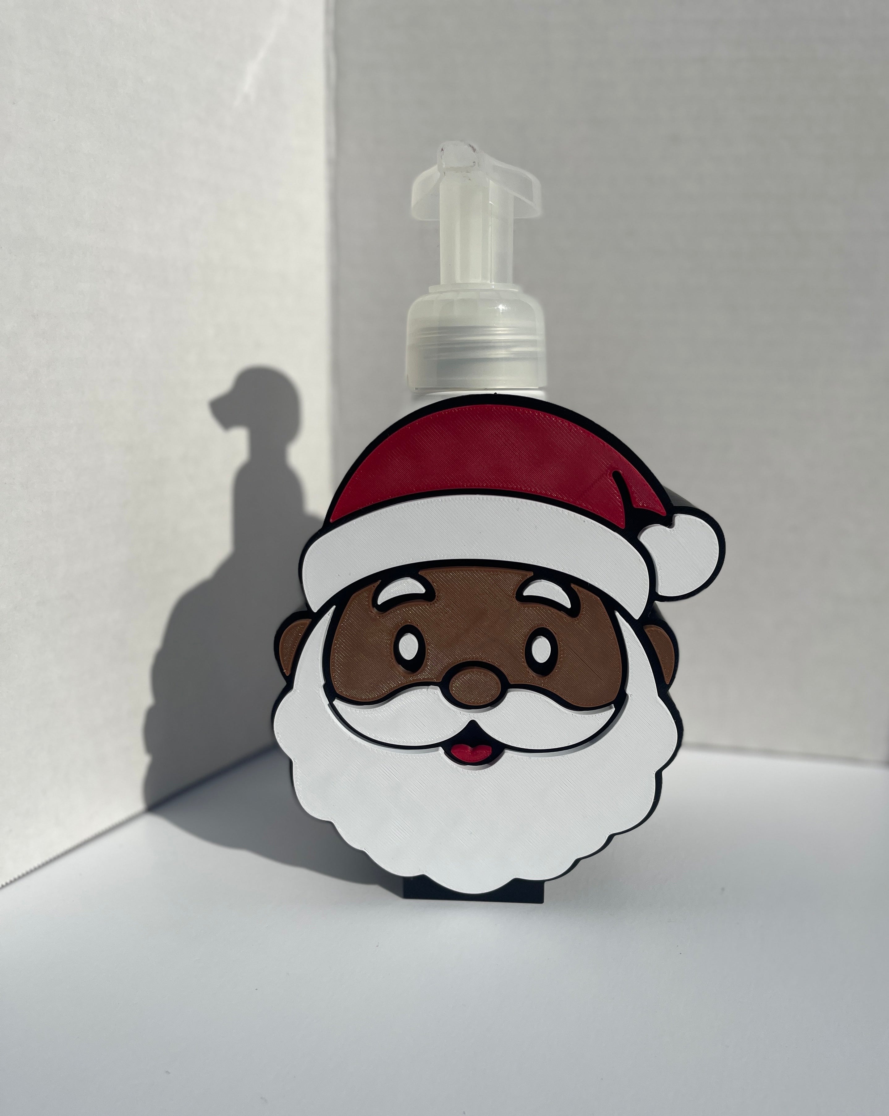 Santa Soap Dispenser Holder 3MF/STL File | 3D File Soap Dispenser Holder | Digital File Only