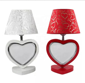 Sublimation Heart Desk Lamp