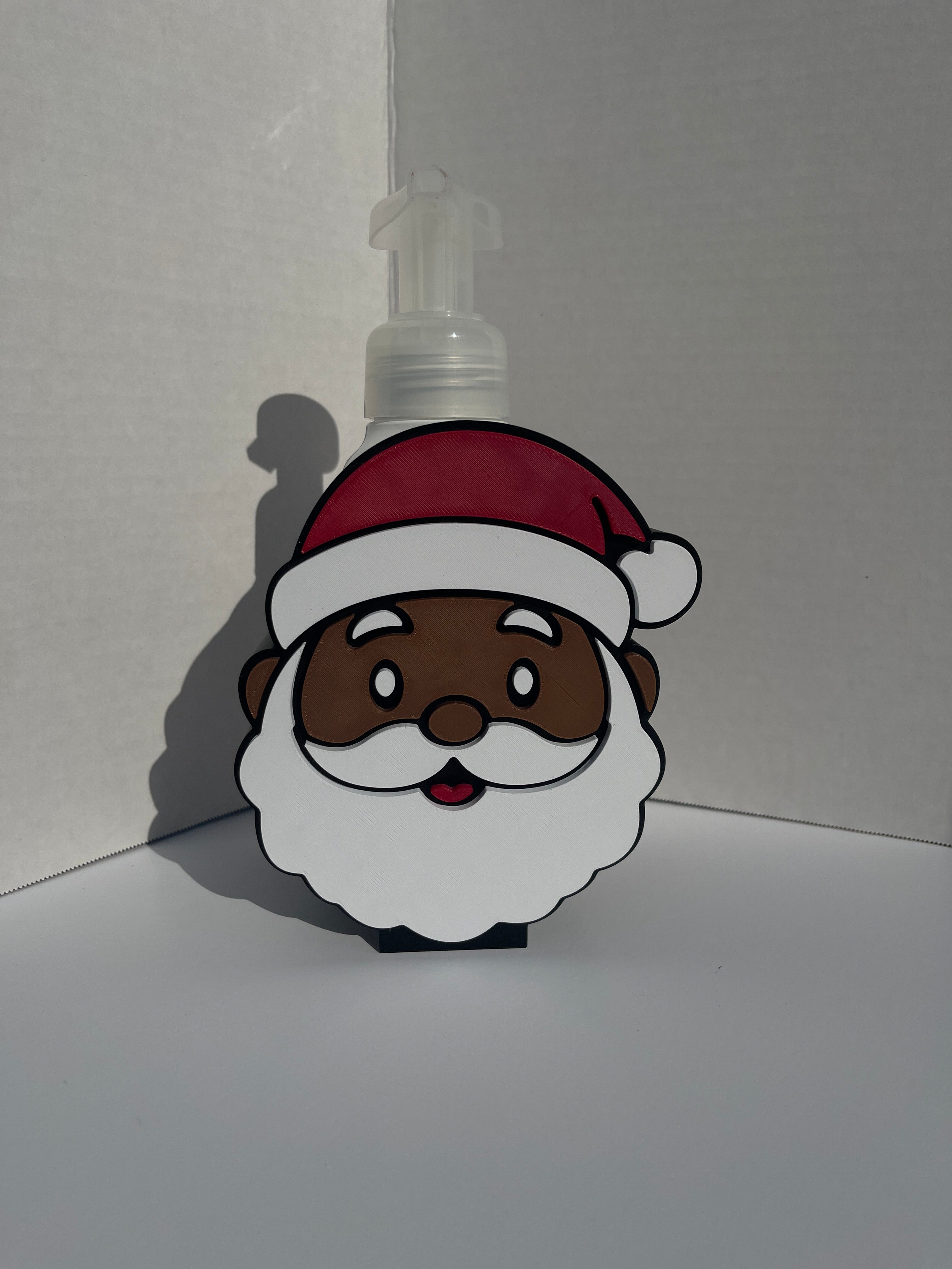 Santa Soap Dispenser Holder 3MF/STL File | 3D File Soap Dispenser Holder | Digital File Only