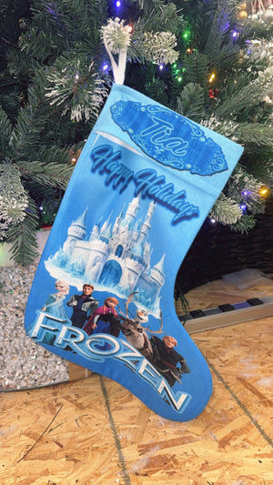 Sublimation Stocking | Sublimation Christmas Stocking | Christmas Stocking | Stocking Tag