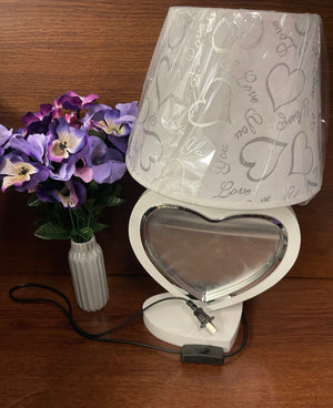 Sublimation Heart Desk Lamp