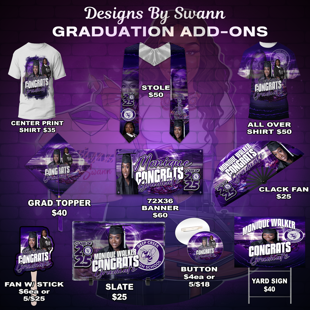 Graduation Add-on Items