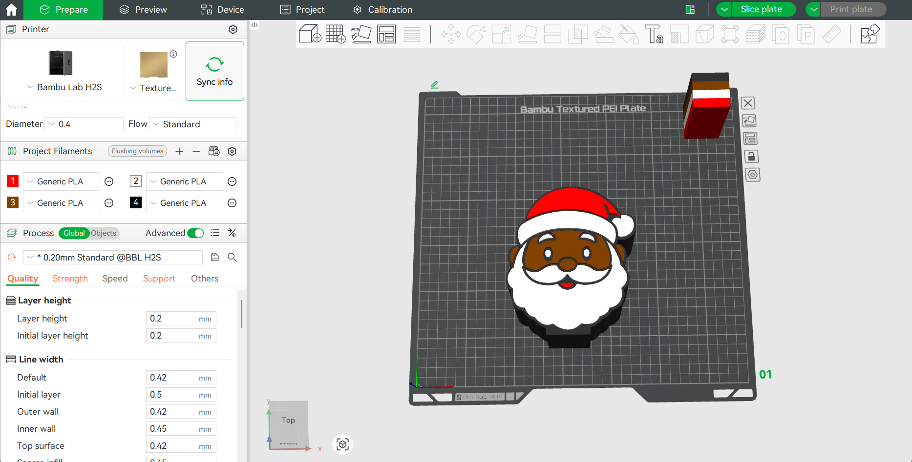 Santa Soap Dispenser Holder 3MF/STL File | 3D File Soap Dispenser Holder | Digital File Only