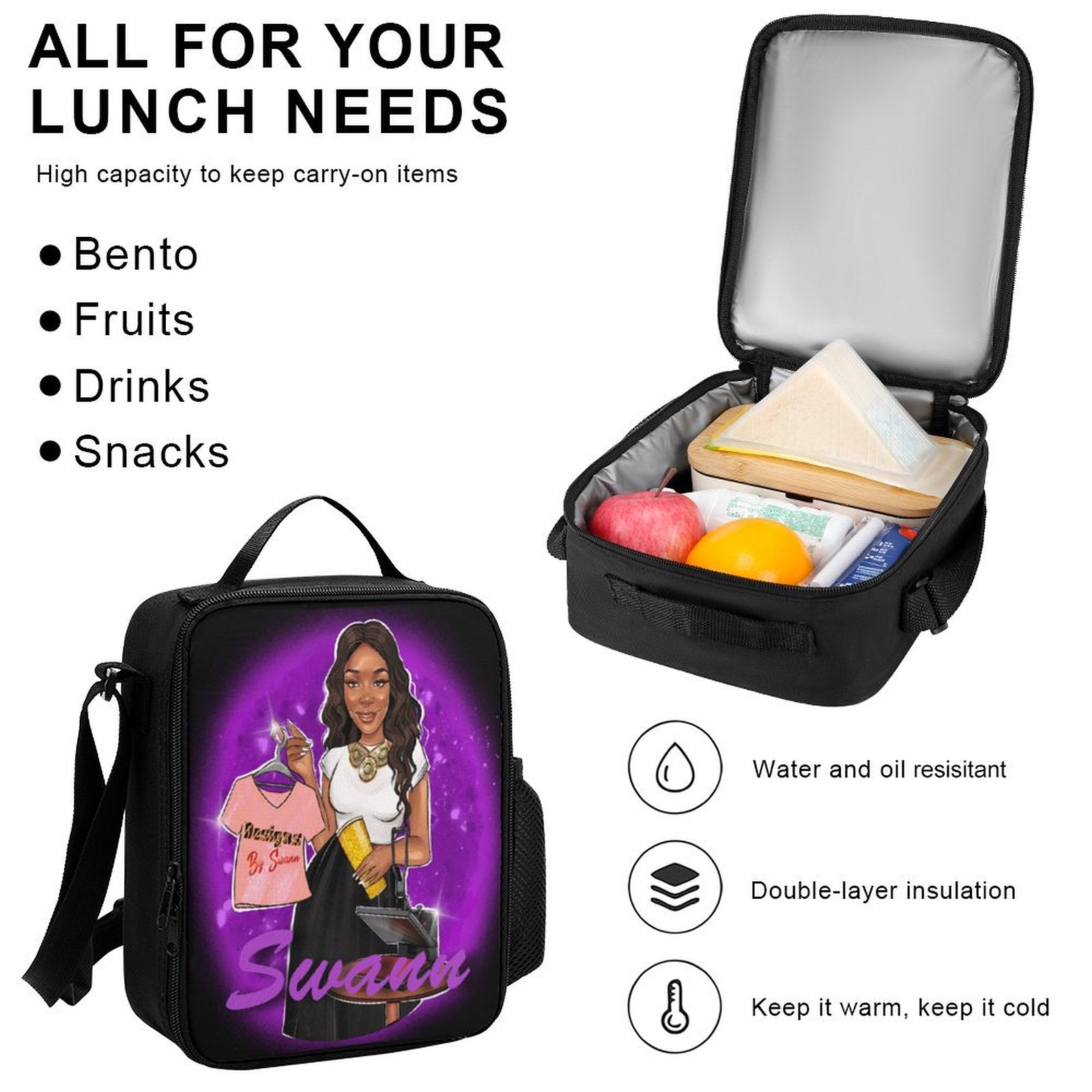 Custom Backpack, Custom Lunch Bag, Custom Pencil Bag