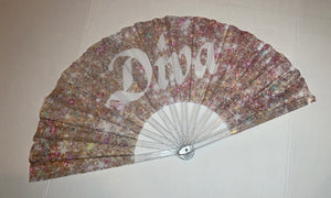 Custom Statement Fan | Festival Fan | Large Hand Fan | Hand Fan | Custom Designs